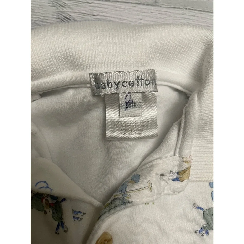 Baby Cotton polo club‎ baby romper Pima cotton newborn